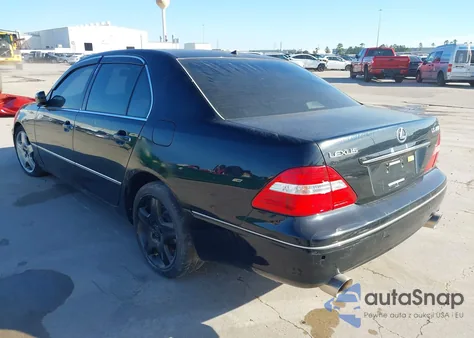 2005 Lexus Ls 430 from USA, damaged, VIN JTHBN36F255007984